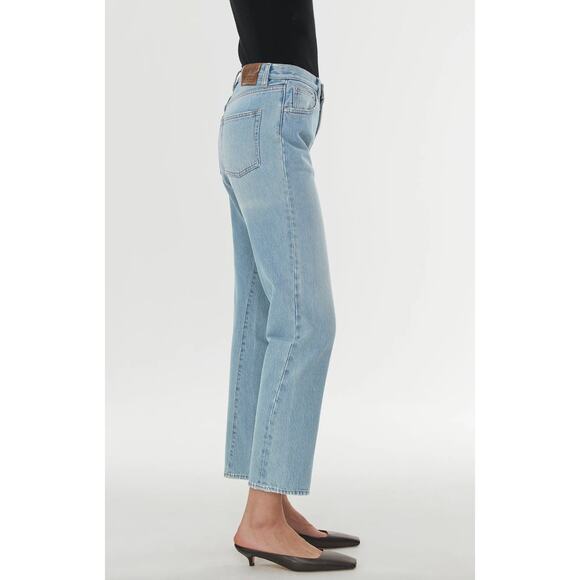 Toteme High-Rise Straight Leg Jeans - Picture 2 of 6